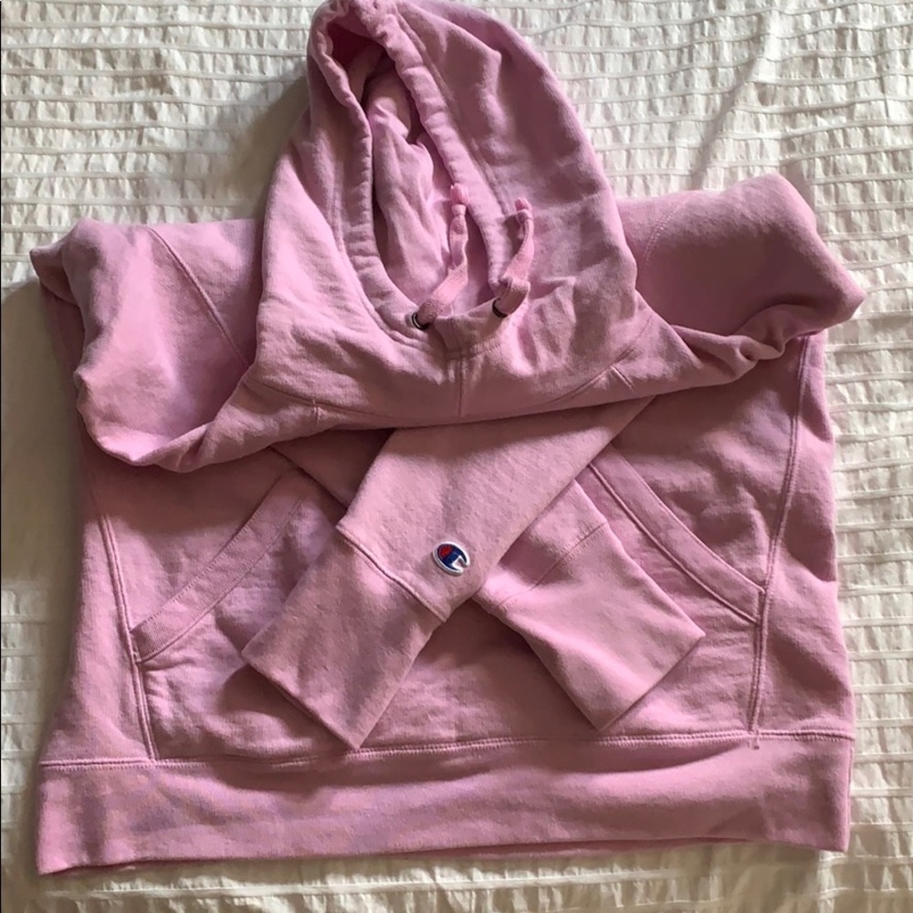Baby Pink Champion Hoodie